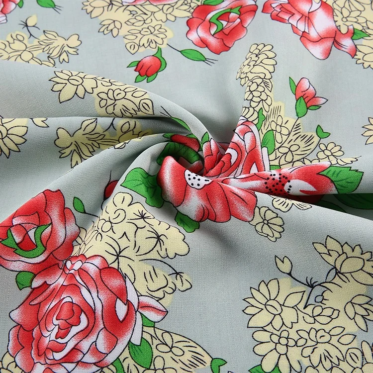 
high quality jacquard 100% polyester dobby lining fabric flower woven print fabric 