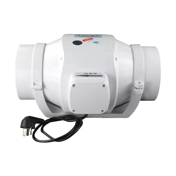 Inline  Duct Hydroponic Booster Fan  Silent ABS  Ventilation Duct Extractor  Strong Energy High Control Speed Control