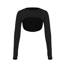 2022 High Quality Yoga 3 Piece Gym Fitness Set Sexy Activewear Long Sleeve Crop Top and High Waist Yoga Pants Seamless Yoga Set