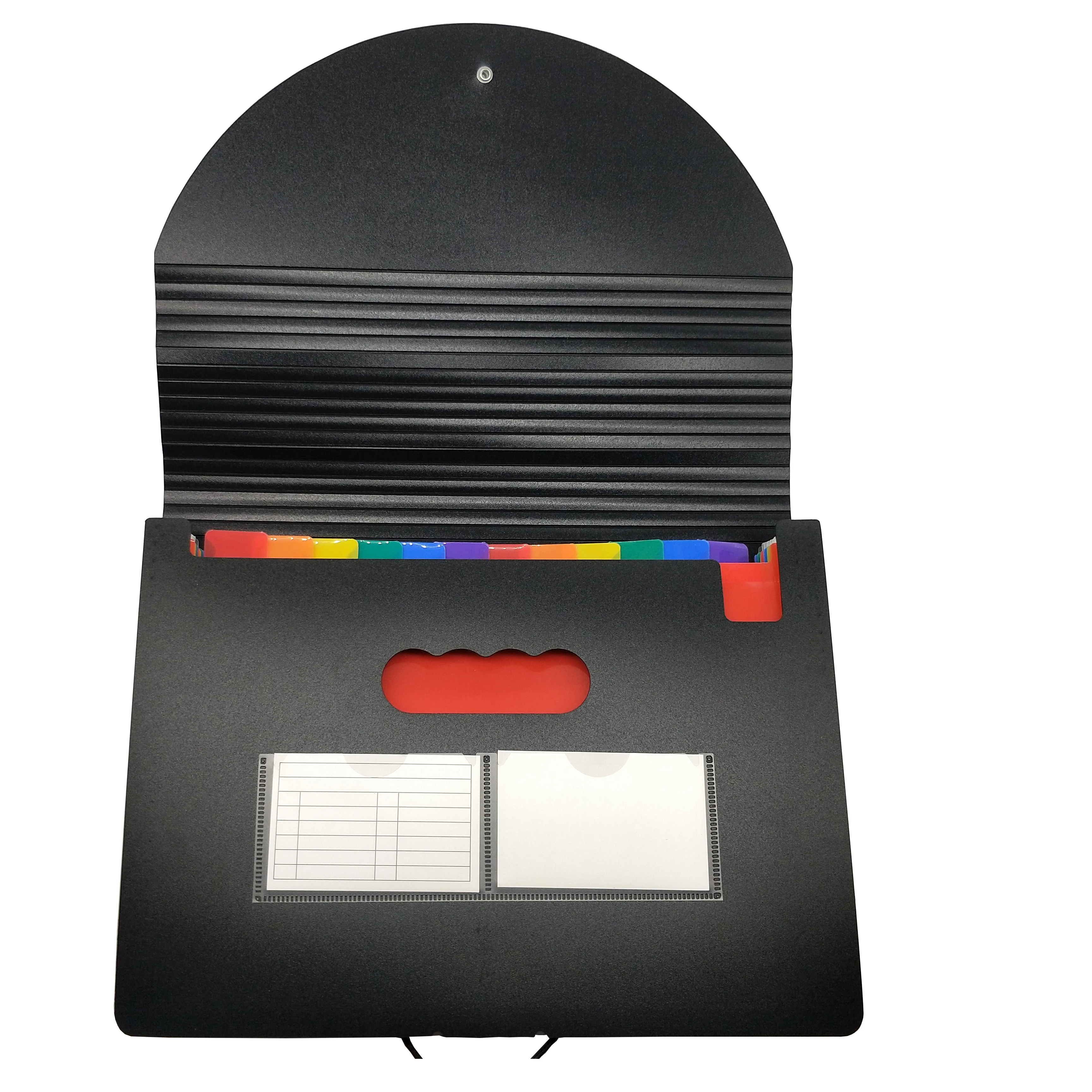 wholesale 24 Pockets Accordion File Folder Organizer portable expanding files folder for office school A4 document Organizers