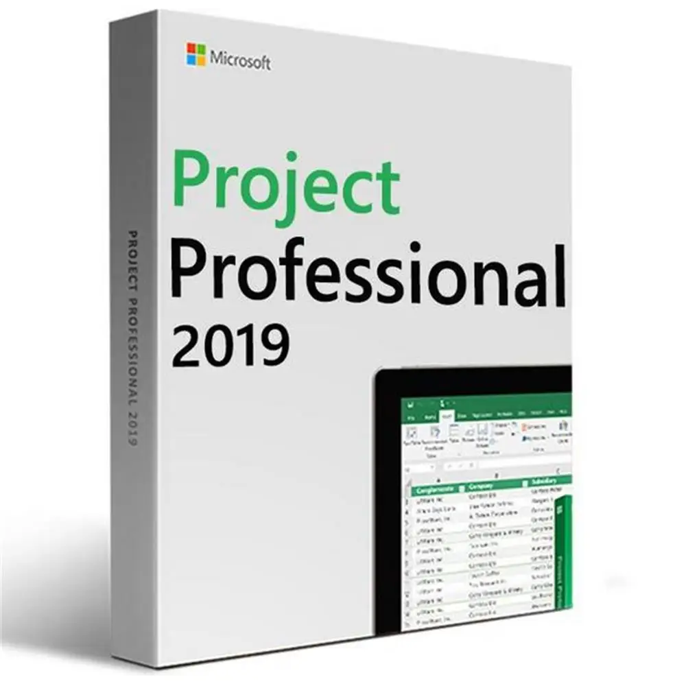Genuine Original Project 2019 Professional send by email 100% online activation project pro 2019