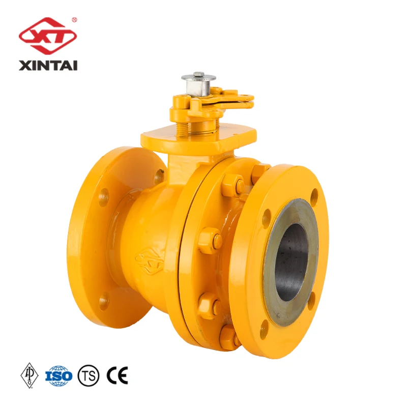 
Q41F - 150LB 3 Inch WCB Carbon Cast Steel ANSI Class 150 Industrial Flange API Standard Floating Ball Valve Price 