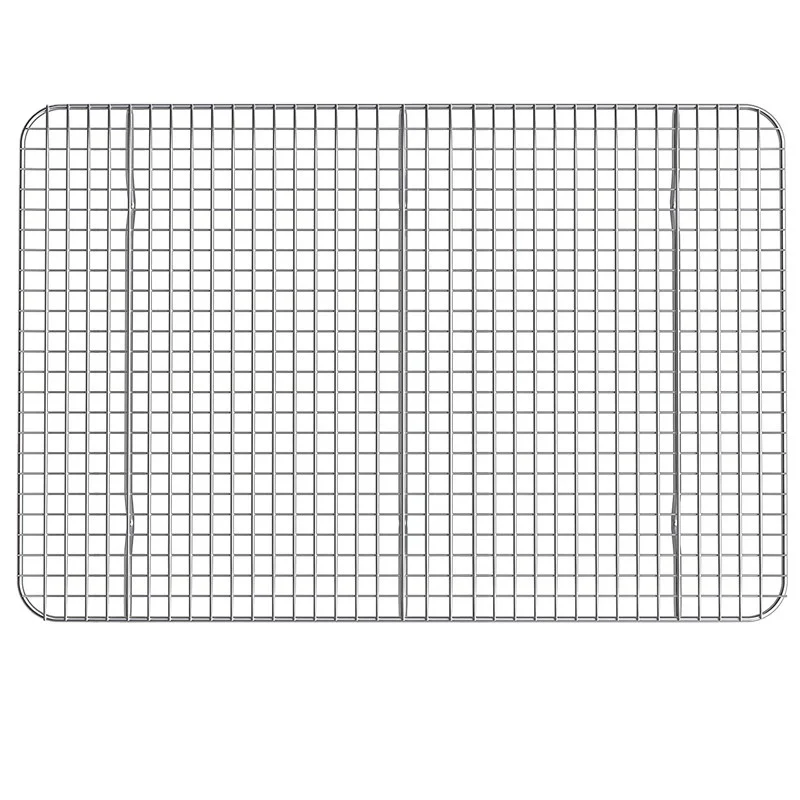 PF-CR027 Cooling Rack For Baking, Aisoso Baking Rack with 18/8 Stainless Steel Bold Grid Wire, Multi Use Oven Rack Fit