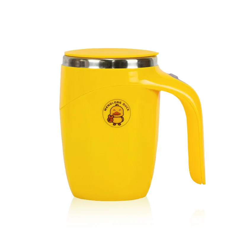 JTX401 380ml Automatic Self Stirring Mug Milk Mixing Cup Blender Smart Mixer Stainless Steel Coffee Magnetic Mug