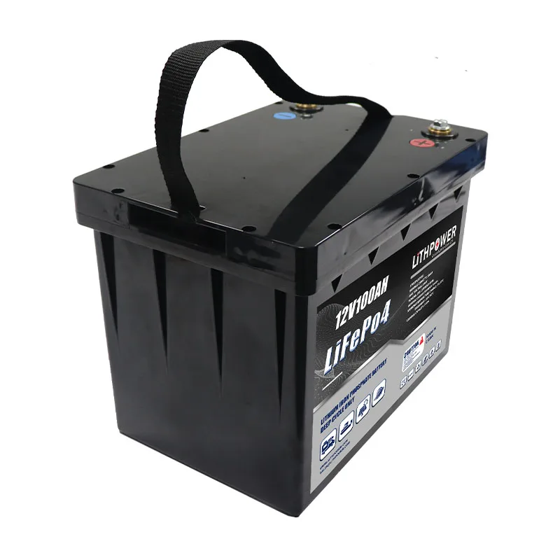 US/EU Stock 12v 100ah  Bluetooth Intelligent Lithium ion Batteries For Solar Power System Home/RV/Car/Marine