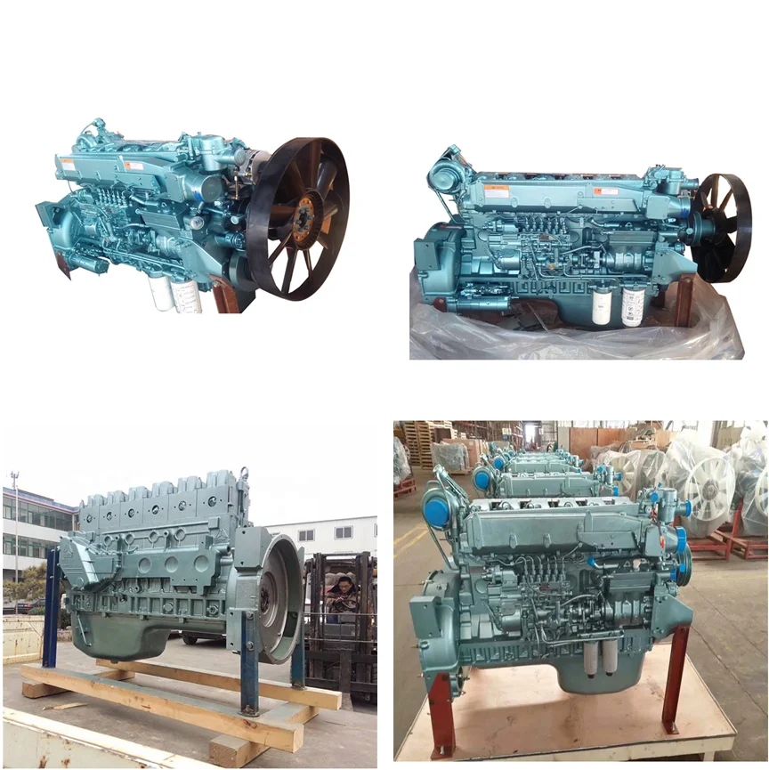 BTW Factory Direct Hot Sale New Sinotruk HOWO Truck Diesel Engine for FAW Shacman  Dongfeng Weichai Wd615.47 371HP 336H