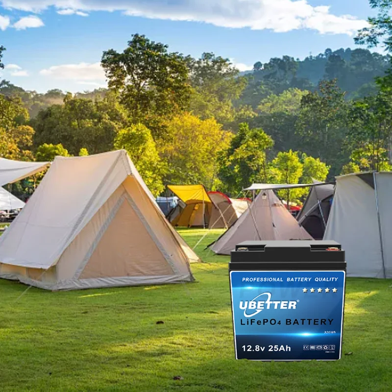 12.8V 25Ah mini Solar energy system home LiFePO4 lithium batteries battery pack EV boat scooter  RV battery
