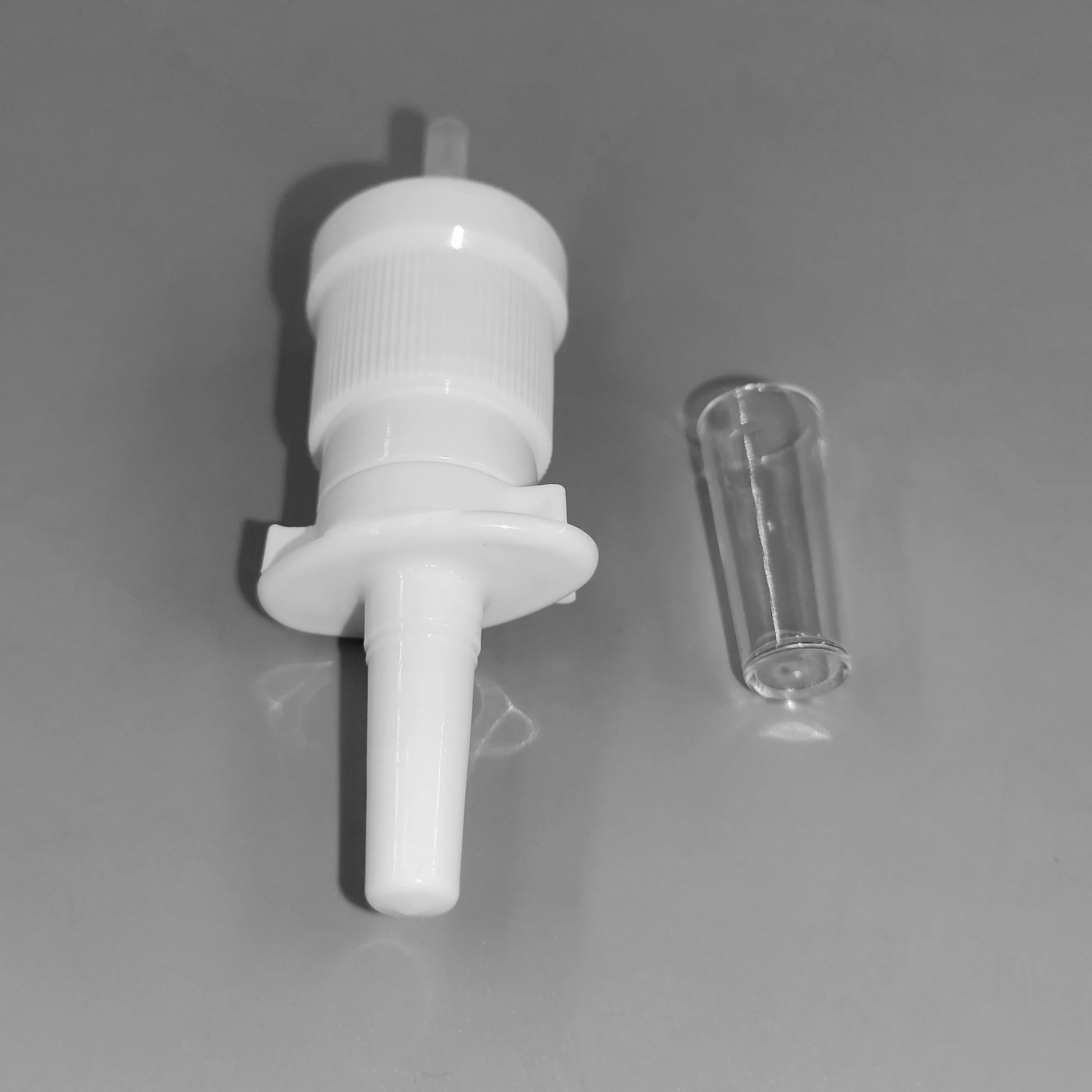 18mm Plastic sprayer pump spray caps new transparent medical use nasal sprayer for nose spray