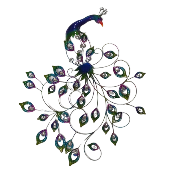 
Metal Wall Decor of Peacock Metal Metal Home Decor IRON 