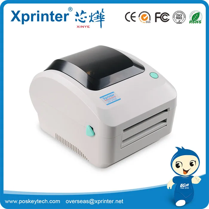 Xprinter 4-дюймовый термопринтер qr для супермаркета изготовитель этикеток принтер