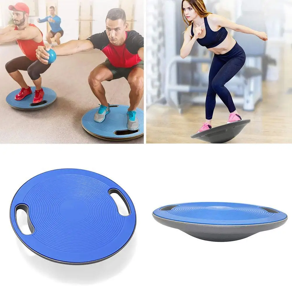 Fitness Balance Board Yoga 360 Degree Rotation Massage Stability Round Plates Workout Balance Board Waist Twisting Exerciser