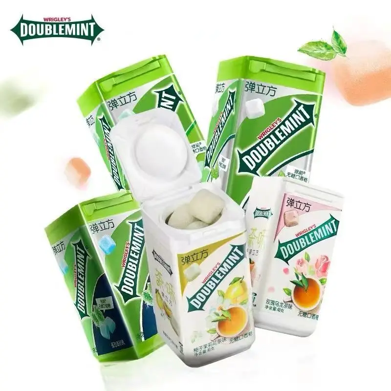 Xylitol Chewing Gum Various Flavors 40g 100% Xylitol Sugar Free Mint Vegetarian Chewing Gum