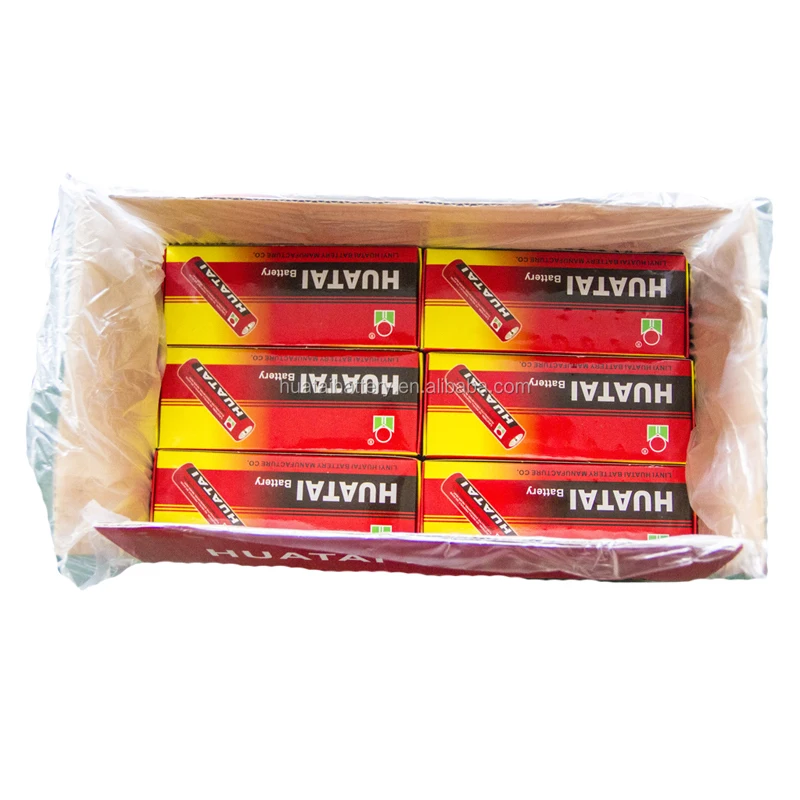 Zinc Carbon Um3 Dry Battery R6P Aa 1.5V Super Heavy Duty Aa Battery Batteries For Toys Cameras