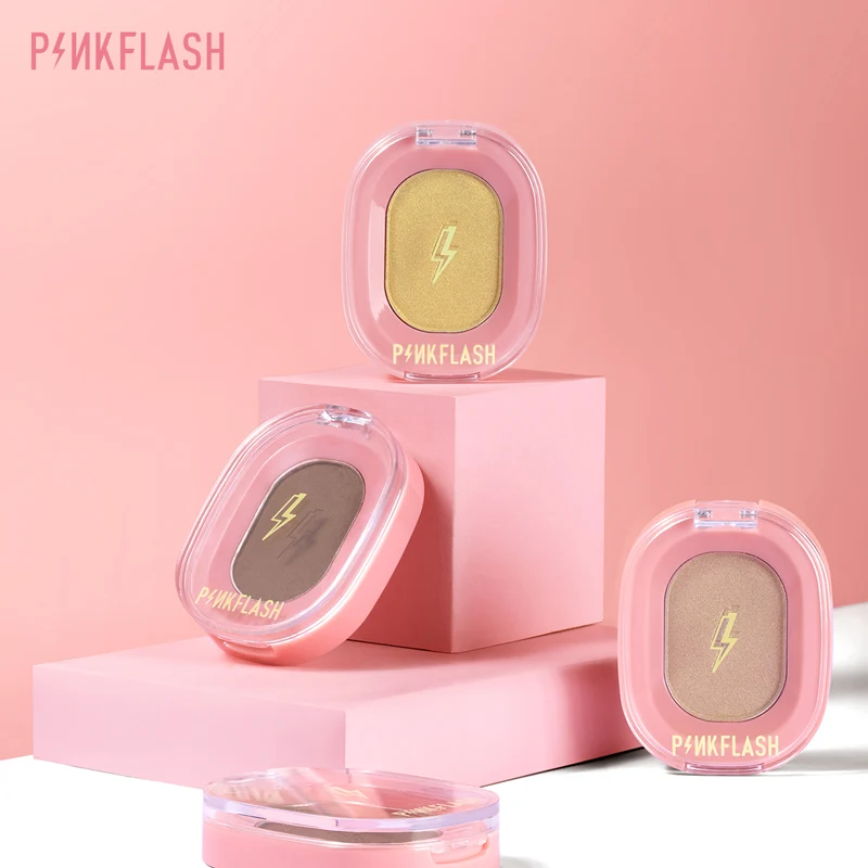 
PINKFLASH Long Lasting Pressed Makeup Colors Cosmetics Fashion Face Makeup Highlighter Shade Contour 
