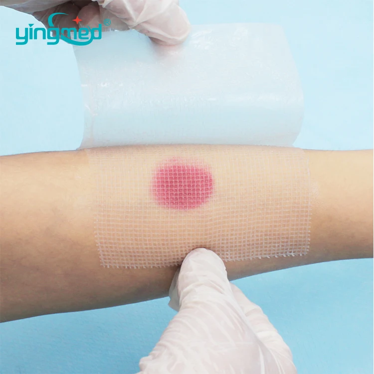 High Quality Wholesale Supply Non-adherent, Non allergenic 10cm Burn Paraffin Gauze Dressing