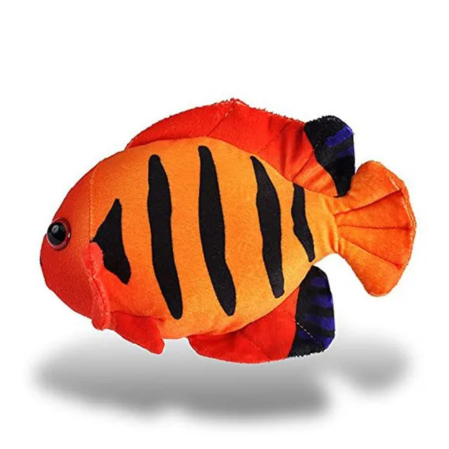 Striped fish plush toy carp sofa cushion Festival gift tease cat doll Festival funny dollhigh quality custom stuffed animals