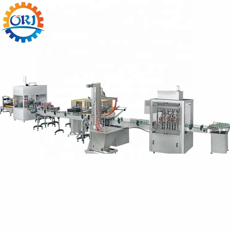 Honey Capping Filling Machine Line in Factory