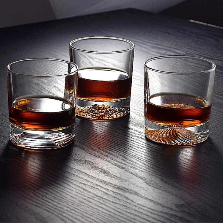 Wholesale Hammer Glass Bar Pyramid Spirit Cup Hotel Desert Creative Whisky Beer Cup
