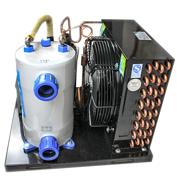 Seafood Cylinder 2P Chiller Fish Pond Aquarium Industrial Water CoolingWater Chiller System