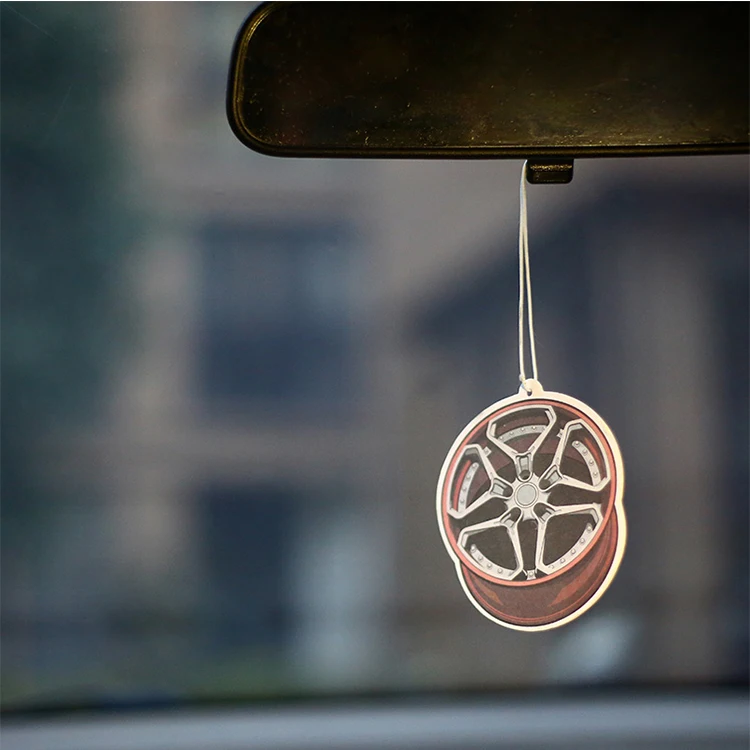 Горячая продажа автомобиля освежитель воздуха бумага поглощающая хлопок для освежителей