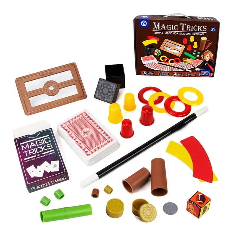 2023 Kids Science Toy Easy to Play Magic Set 135 Ways Magic Trick Toys