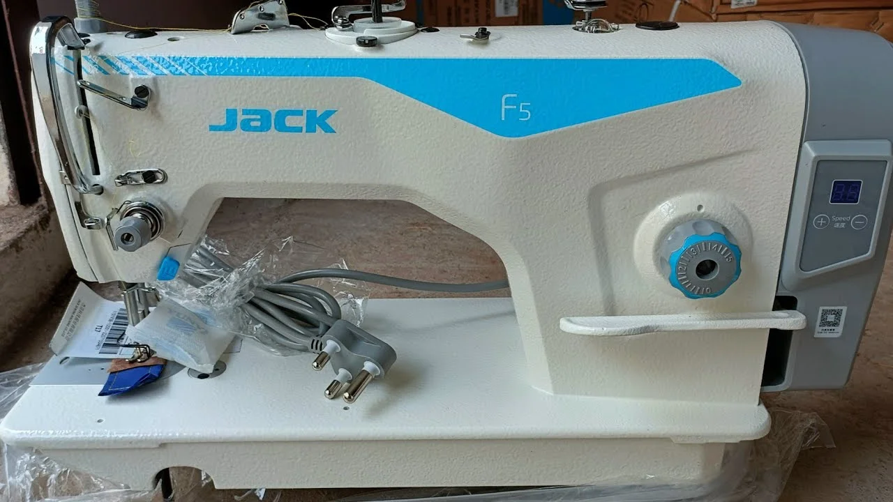 Jack F5 direct-drive energy-saving motor single-needle lockstitch sewing machine with lower price and automatic sleep function