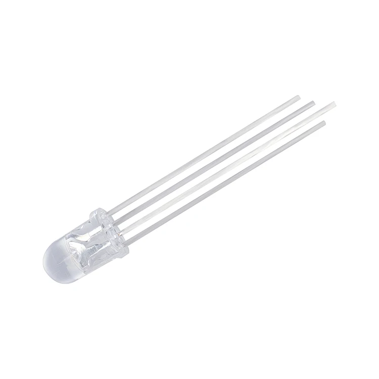 5mm dip diode led 4-pin rgb led diode