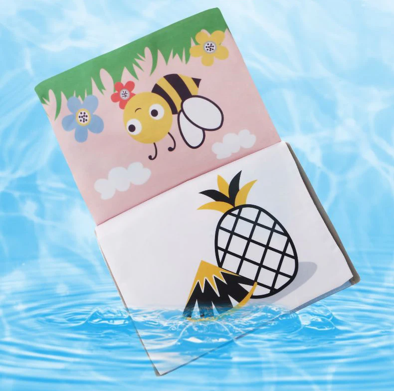 Factory Infant sensory toys Baby floor activity crinkle book with mirror Tummy time quiet book montessori for newborns