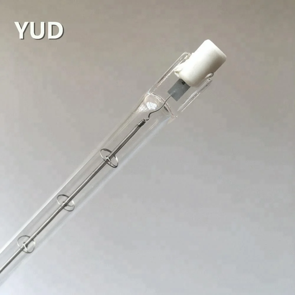 Low prices 535mm 300W clear R7s ceramic halogen infrared heat lamp for electronic industry