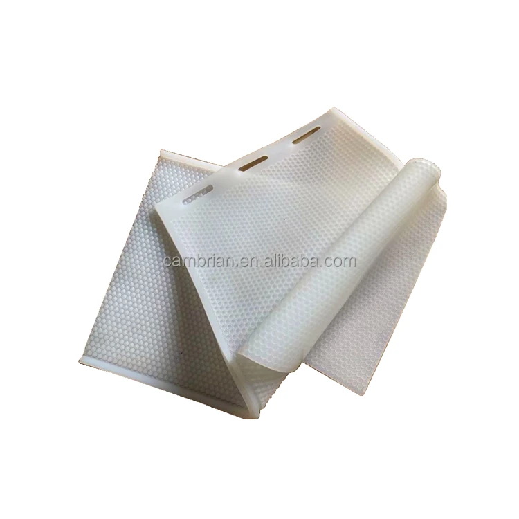 New Silicone Beeswax Mold Honeycomb Sheets Making tool Comb foundation maker for sales
