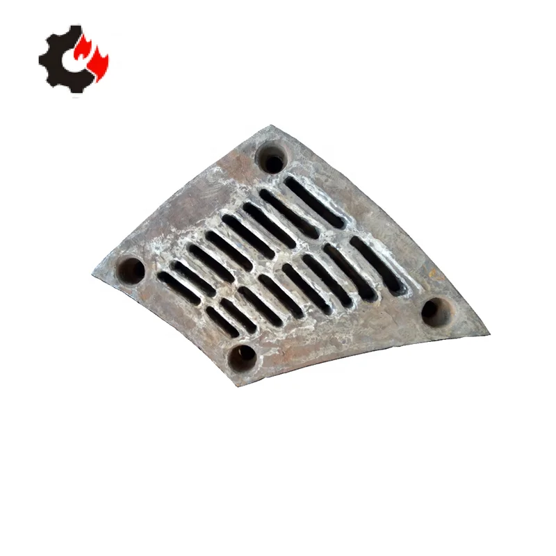 High manganese steel casting jaw crusher wear liners jaw plate