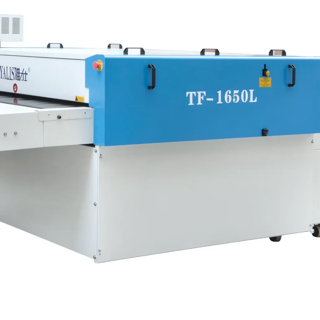 Low-temperature continuous fusing press machine