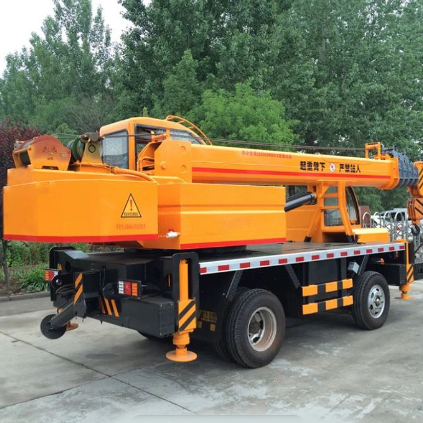 Wolwa truck crane 6 ton Lifting Construction Mobile Crane For Sale
