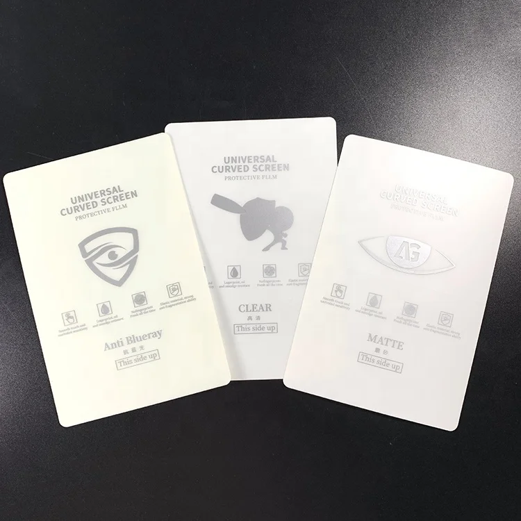 Self-healing Hydrogel Nano TPU Film Material For Plotter Phone Sheet Back Skin For Cutter Machine