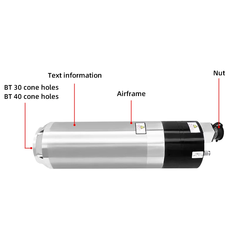 CNC LY sells 7.5kw ATC spindle motor Water-cooled spindle motor for industrial CNC