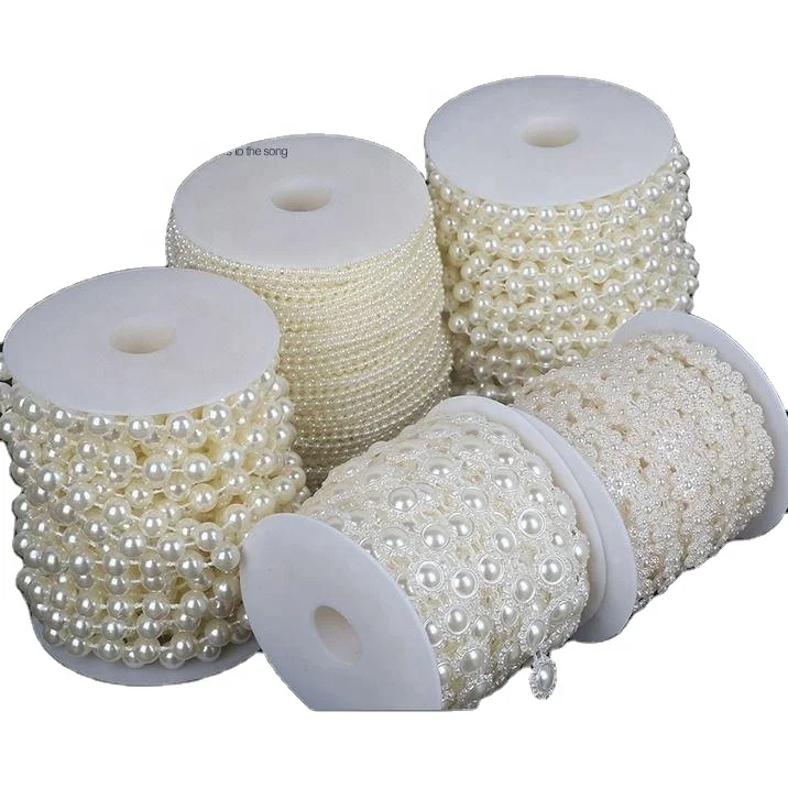 2022 Hot Sale Wedding All types of design ABS Pearls Faux Crystal Beads