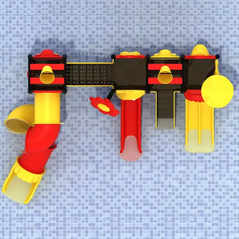 Factory Price Commercial Outdoor Amusement Park Water Playground Equipment Fun Park Water Park Swimming Pool Slide For Sale