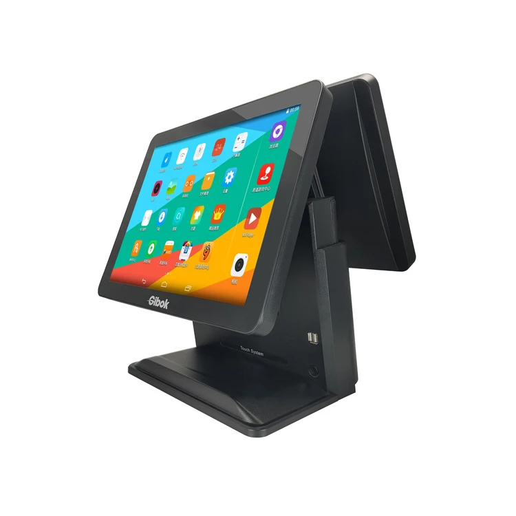 wholesale Smart Payment Pos System 15 inch Pos Single Or Double Touch Screen  Android  Pos System
