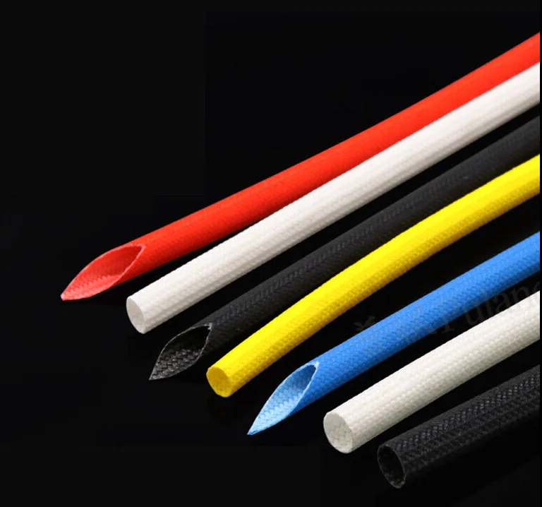 Hot Sale Insulating Sleeving And Tubing Silicone Coated Braided Fiberglass