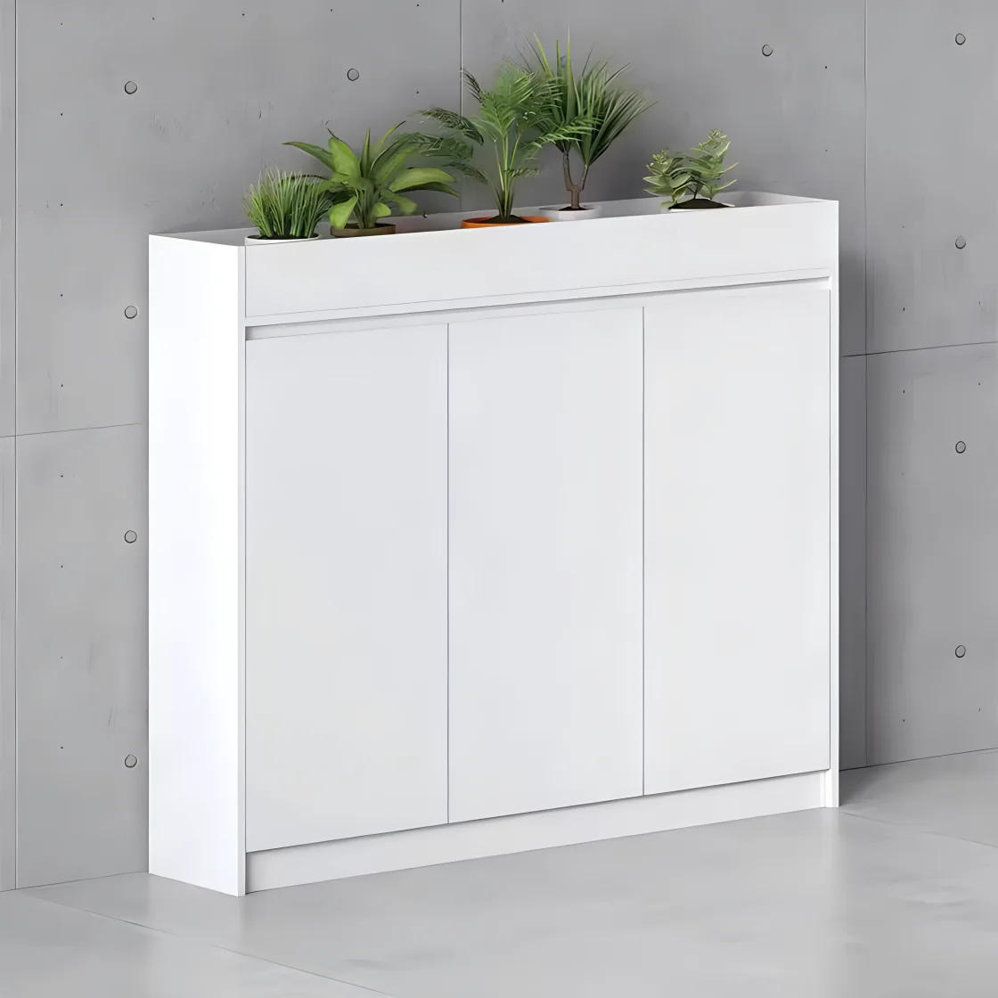 Office Flower-trough cabinet Flower rack decoration partition wall cabinet