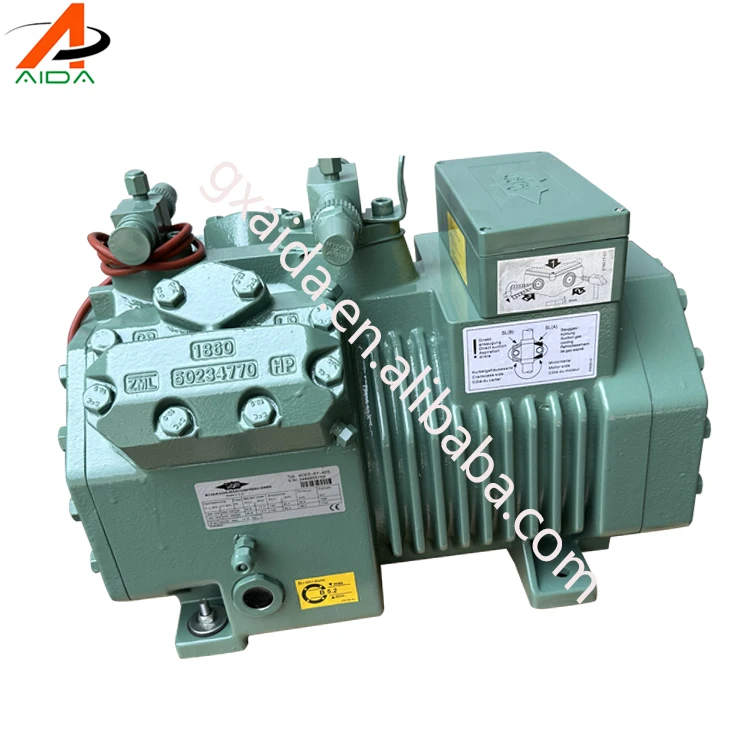High quality 6FE-50-25P Cooling capacity 64,7 kW Semi-hermetic air conditioner compressor 200V-3-50Hz