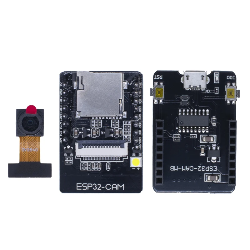 SZYJ ESP32 ESP32-S Wifi BT Development Board kits Usb To Serial Port Ch340g with OV2640 Camera Module ESP32 CAM-MB ESP32-CAM
