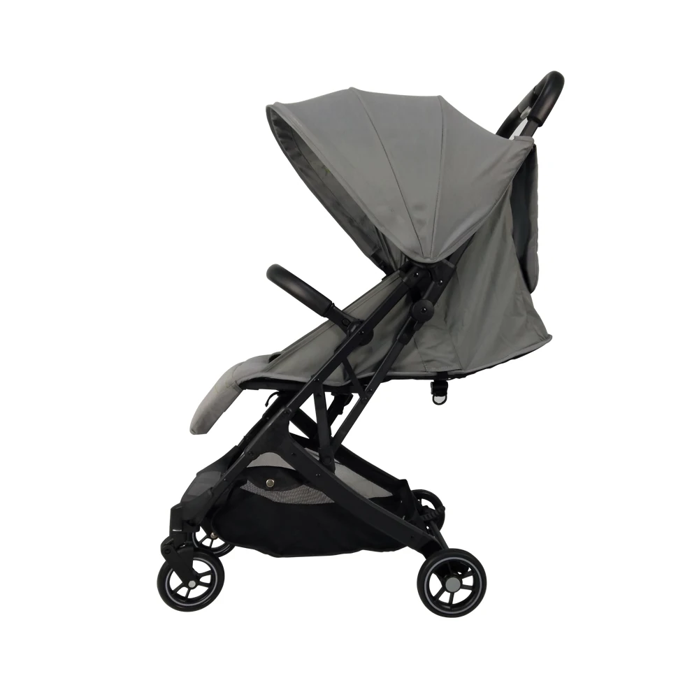 Aluminium frame one hand folding stroller 2 in 1  with EN1888