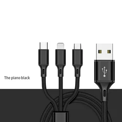 3 in 1 USB Charging Cable Universal Multi Function 3 in 1 usb cable fast charging Cable