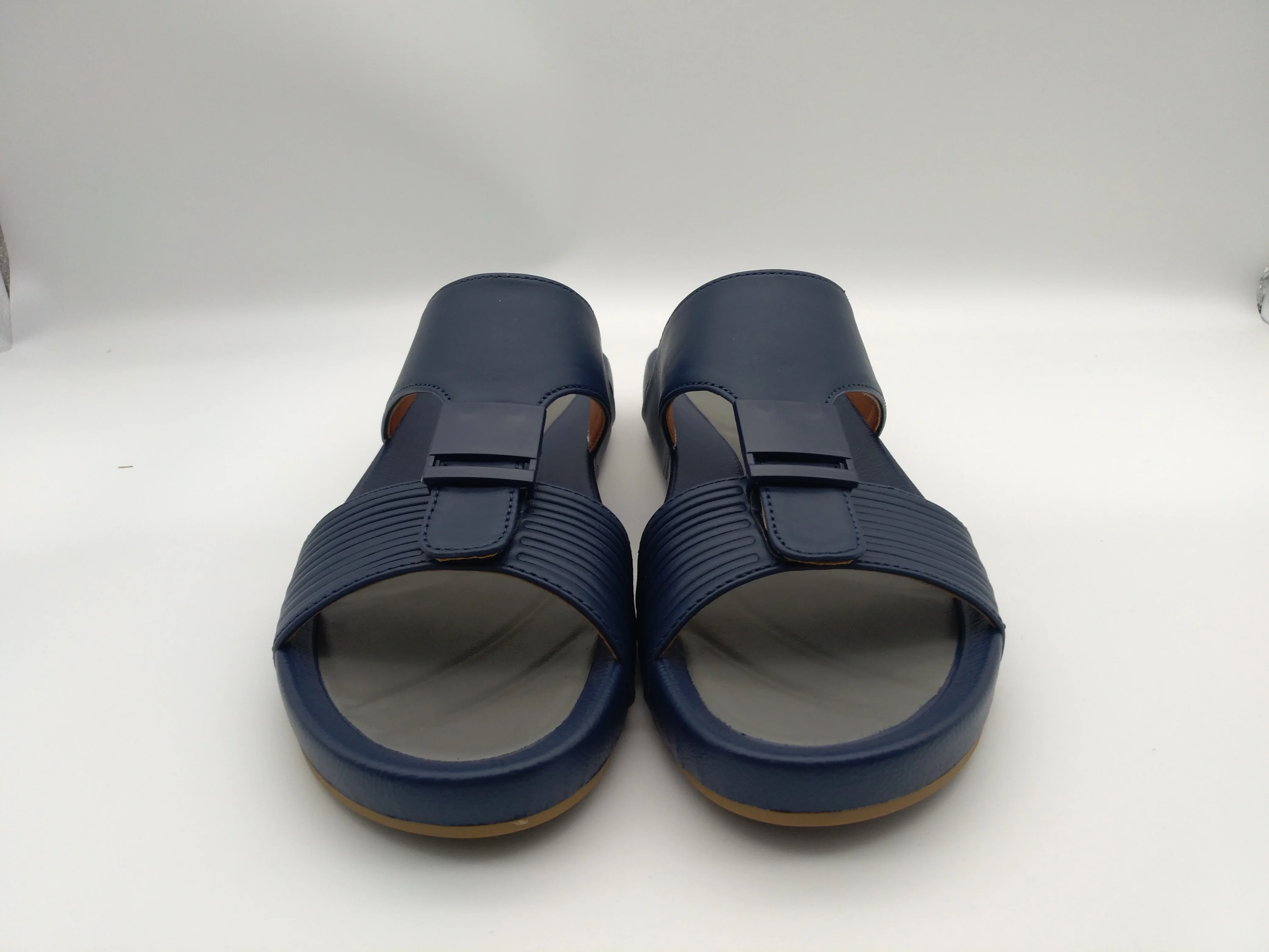 custom hot sell pakistan Comfortable Men Arabic Sandals PU leather shoes  slippers arab new design