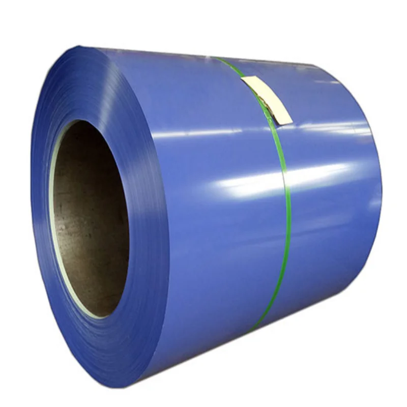 High quality ASTM A792 AZ150 PPGL Roll Prepainted Galvalume Steel Coils for building material