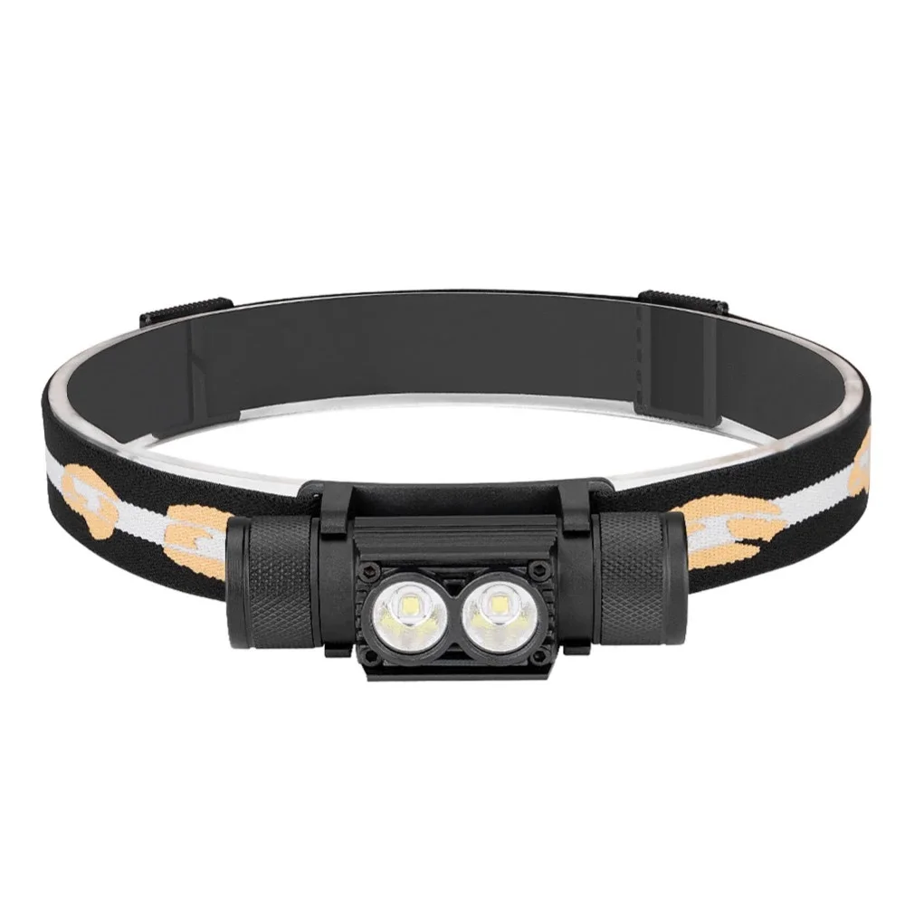 Headlamp Led Head Light Rechargeable Running Lights Waterproof Fog Camping Sensor Headlamps for Hunting