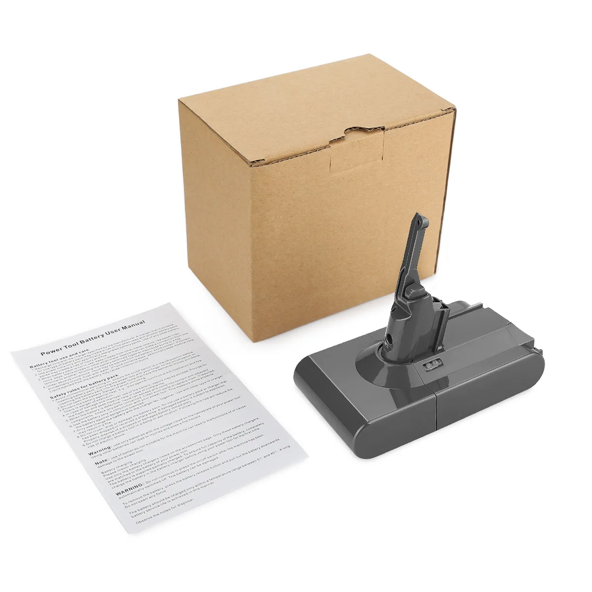21.6V 22.2V 4000mAh Li-ion Rechargeable Vacuum Cleaner Battery Replacement for DYS V8 Animal