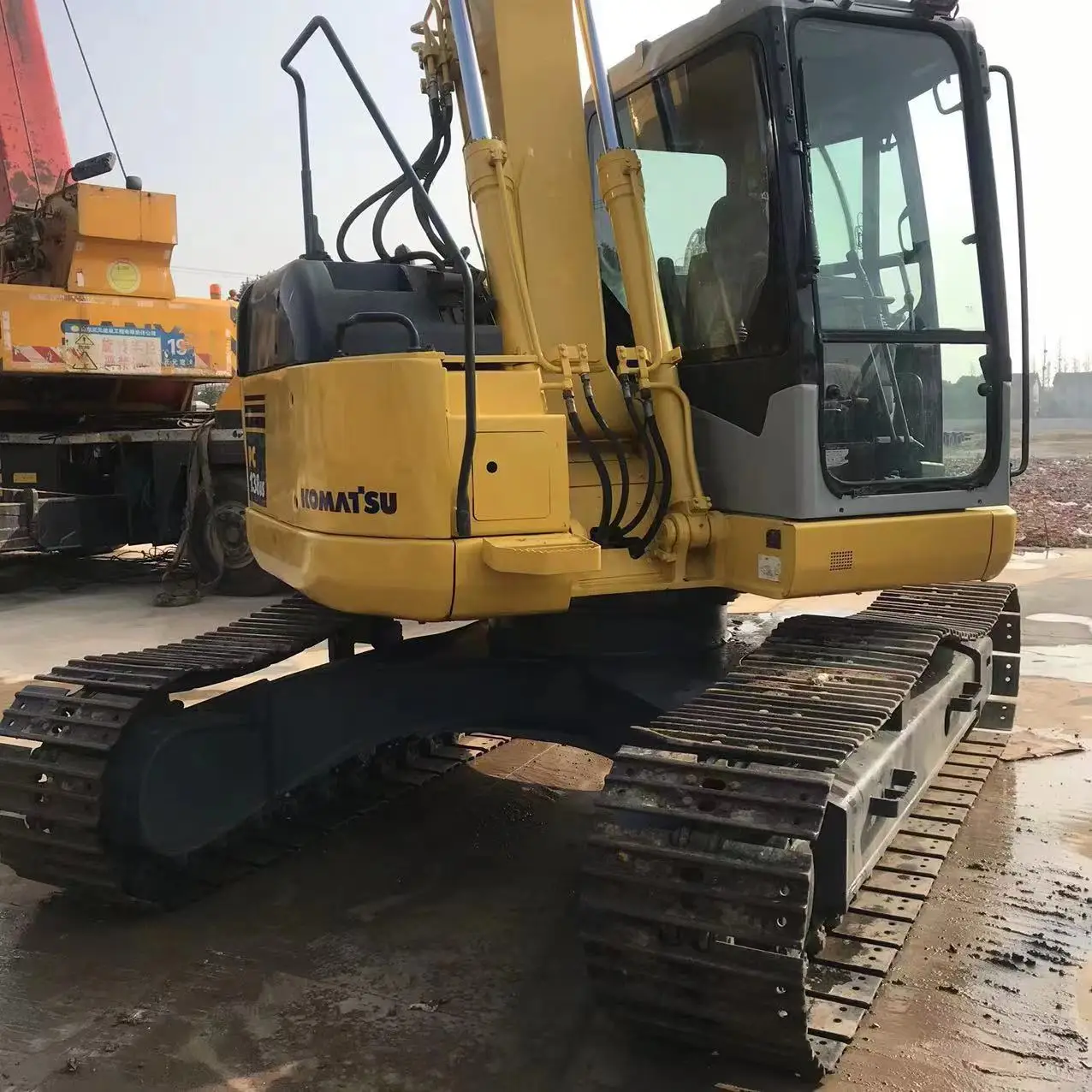Экскаватор komatsu pc138 138US 14-тонный экскаватор