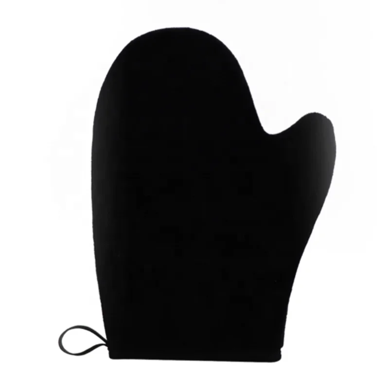 Hot Sale Amazon High Quality Self Tanner Mitt Applicator Self Tanning Application Gloves Black Color